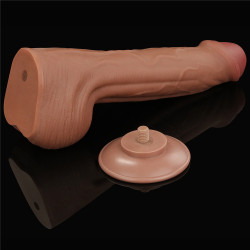 LoveToy SlidingSkin Gode Sliding Skin 20 x 5.3 cm Marron
